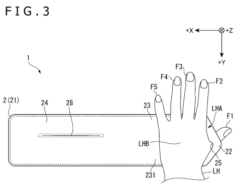 Sony Patents a Strap That Keeps Body-Worn Sensors Firmly in Place patent drawing, sheet 3