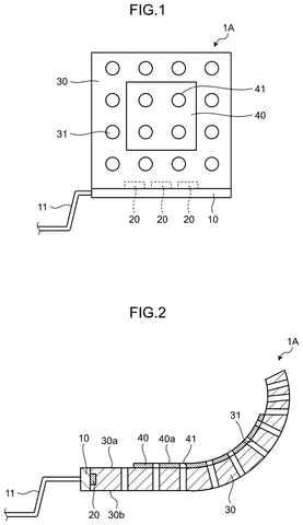 Sony Patents a Skin-Worn Light Therapy Patch That Lets Your Skin Breathe patent drawing, sheet 1