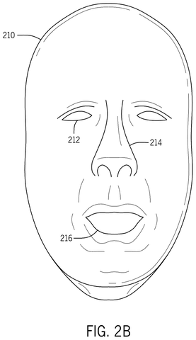Disney Patents Robot Face Skin That Physically Shifts to Match Projected Emotions patent drawing, sheet 3