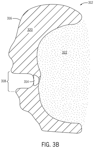 Disney Patents Robot Face Skin That Physically Shifts to Match Projected Emotions patent drawing, sheet 6