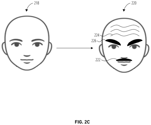 Disney Patents a System That Keeps Projected Images Locked to Moving Robots patent drawing, sheet 4