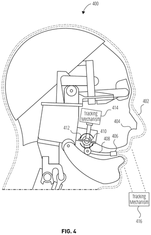Disney Patents a System That Keeps Projected Images Locked to Moving Robots patent drawing, sheet 7