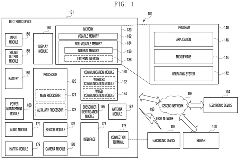 Samsung Patents a System That Recalibrates Your Phone’s Altitude Sensor After You Drop It patent drawing, sheet 1