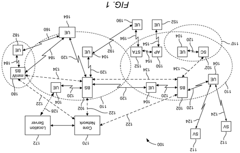 Qualcomm Patents Technology That Uses Signal Shifts to Pinpoint a Phone’s Location patent drawing, sheet 1