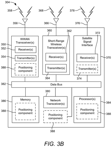 Qualcomm Patents Technology That Uses Signal Shifts to Pinpoint a Phone’s Location patent drawing, sheet 6