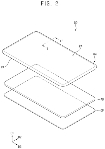 Samsung Files Patent for Triple-Layer Coating Designed to Eliminate Screen Glare patent drawing, sheet 2