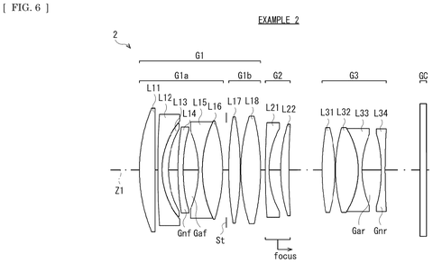 Sony Files Patent for a Camera Lens That Focuses by Moving Only Its Middle Section patent drawing, sheet 6