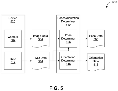 Qualcomm Patents a Headset That Drops to Low-Power Tracking When You Stop Moving patent drawing, sheet 5