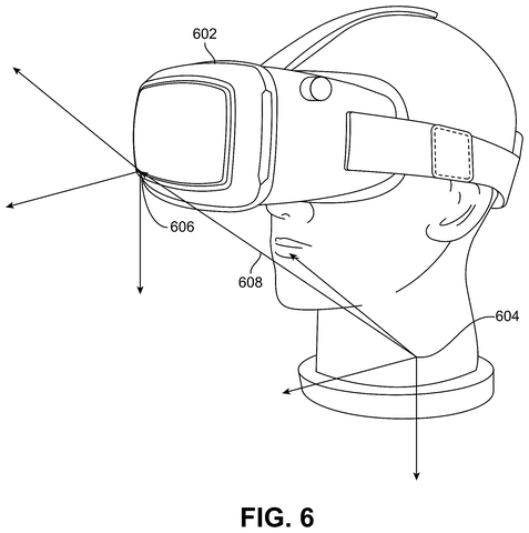 Qualcomm Patents a Headset That Drops to Low-Power Tracking When You Stop Moving patent drawing, sheet 6