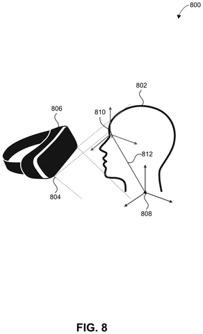 Qualcomm Patents a Headset That Drops to Low-Power Tracking When You Stop Moving patent drawing, sheet 8
