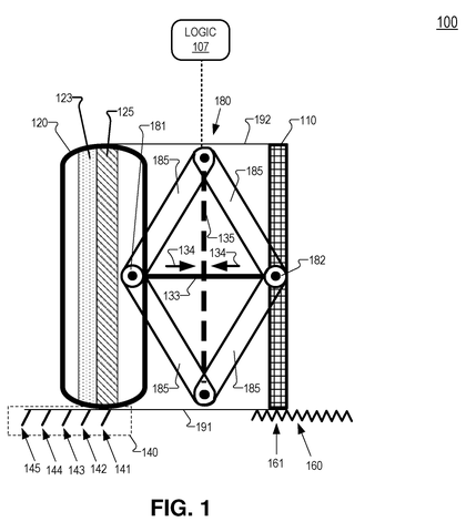 Meta Patents Shape Memory Alloy Actuators for Sharper Headset Display Focus patent drawing, sheet 1