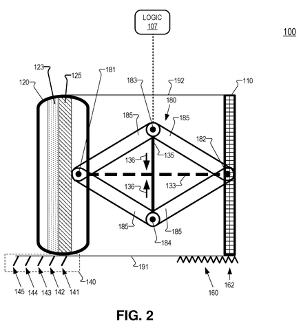 Meta Patents Shape Memory Alloy Actuators for Sharper Headset Display Focus patent drawing, sheet 2