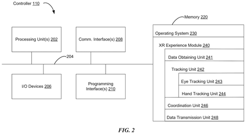 Apple Patent Reveals Gaze-Based Controls for Hands-Free Vision Pro Operation patent drawing, sheet 2