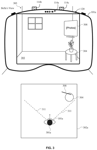 Apple Patents a System That Changes Your Apps Based on Who’s in the Room patent drawing, sheet 5