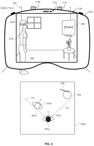 Apple Patents a System That Changes Your Apps Based on Who’s in the Room patent drawing, sheet 6