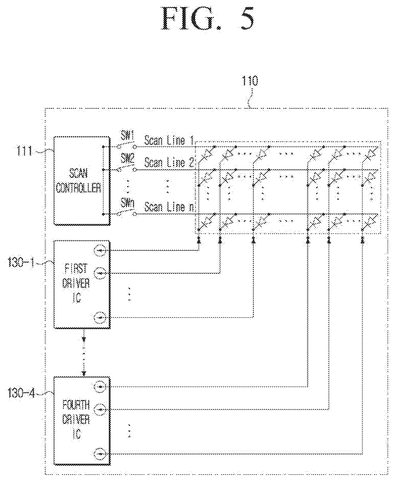 Samsung Patents a Self-Correcting Brightness System for Modular LED Displays patent drawing, sheet 5
