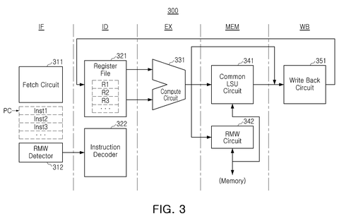 Samsung Patents a Chip That Handles Two Data Tasks Simultaneously patent drawing, sheet 2