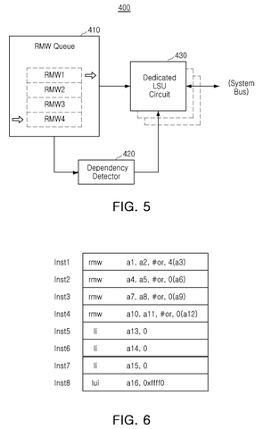 Samsung Patents a Chip That Handles Two Data Tasks Simultaneously patent drawing, sheet 4