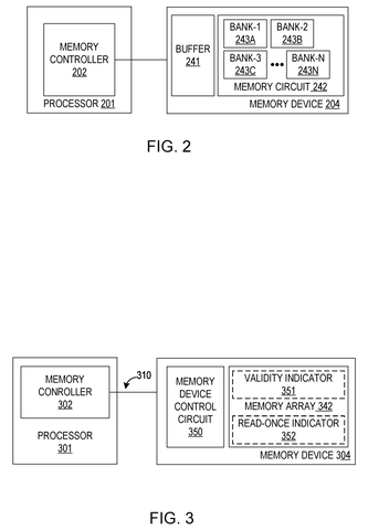Intel Patents Memory That Erases Itself After Being Read Once patent drawing, sheet 2