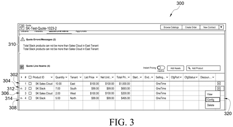 Salesforce Patents a System That Flags Rule Violations Across Linked Database Records patent drawing, sheet 3