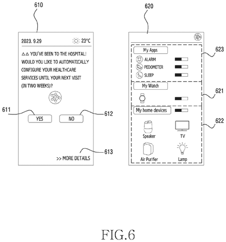 Samsung Patent Reveals Digital Prescriptions That Automatically Configure Your Smart Devices patent drawing, sheet 8