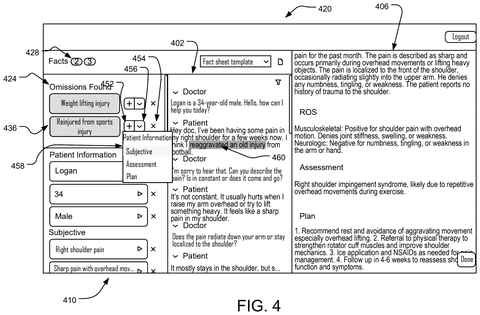 Microsoft Files Patent to Catch AI Hallucinations by Verifying Facts Against Source Data patent drawing, sheet 4
