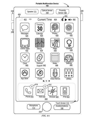 Apple Patent Refines the User Interface for Wireless Contactless Payments patent drawing, sheet 8
