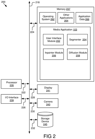 Google Patents an AI Photo Editor That Changes Your Look Without Touching Your Face patent drawing, sheet 2