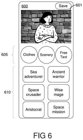 Google Patents an AI Photo Editor That Changes Your Look Without Touching Your Face patent drawing, sheet 7