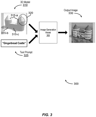 Adobe Patents a Tool That Turns 3D Models Into AI-Generated Images With a Text Description patent drawing, sheet 3