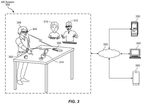 Meta Patents a Projector Tilt Fix That Stops Double Images in AR Glasses patent drawing, sheet 3