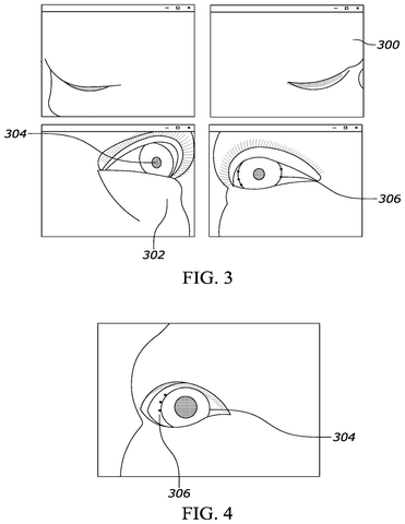 New VR Patent Optimizes Eye-Scanning Light Settings for Tracking and Login patent drawing, sheet 3