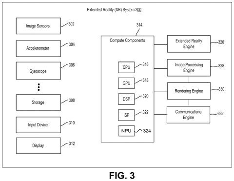 Qualcomm Patent Enables AR Glasses to Identify and Look Up Nearby Objects patent drawing, sheet 3