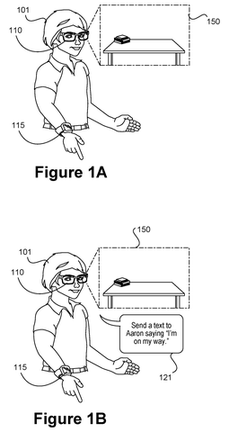 Smart Glasses Patent Switches Device to Audio-Only Mode When Display Is Suppressed patent drawing, sheet 1