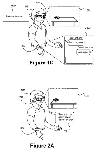 Smart Glasses Patent Switches Device to Audio-Only Mode When Display Is Suppressed patent drawing, sheet 2