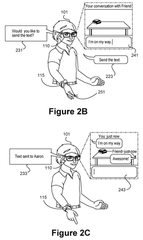 Smart Glasses Patent Switches Device to Audio-Only Mode When Display Is Suppressed patent drawing, sheet 3