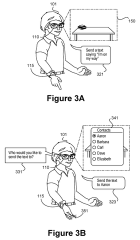 Smart Glasses Patent Switches Device to Audio-Only Mode When Display Is Suppressed patent drawing, sheet 4