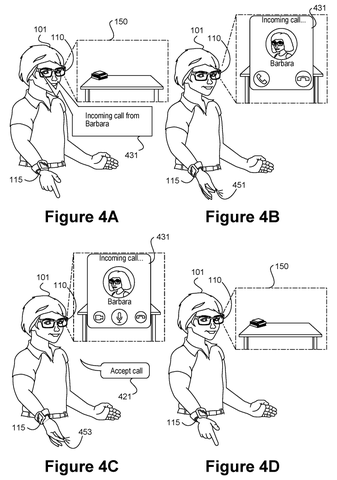 Smart Glasses Patent Switches Device to Audio-Only Mode When Display Is Suppressed patent drawing, sheet 6
