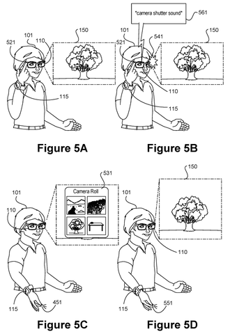 Smart Glasses Patent Switches Device to Audio-Only Mode When Display Is Suppressed patent drawing, sheet 7