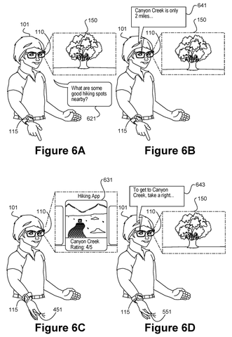 Smart Glasses Patent Switches Device to Audio-Only Mode When Display Is Suppressed patent drawing, sheet 8