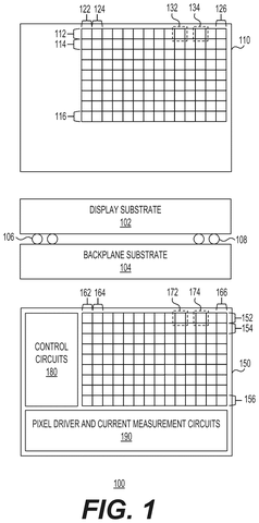 Microsoft Patents a Built-In Circuit That Tests Every Individual Light Source in a Display patent drawing, sheet 1