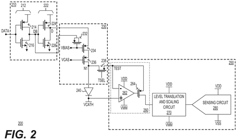Microsoft Patents a Built-In Circuit That Tests Every Individual Light Source in a Display patent drawing, sheet 2