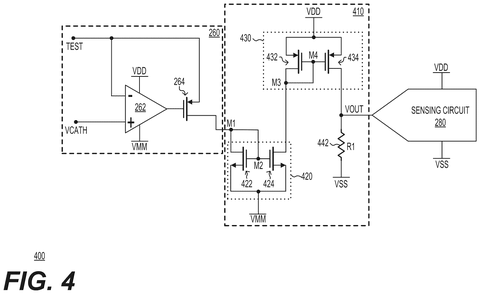 Microsoft Patents a Built-In Circuit That Tests Every Individual Light Source in a Display patent drawing, sheet 4