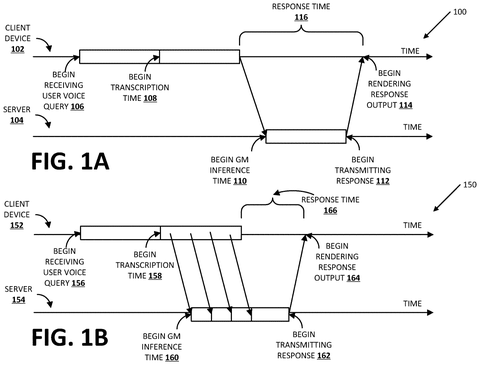 Google Patent Details AI That Responds Before You Finish Speaking patent drawing, sheet 1