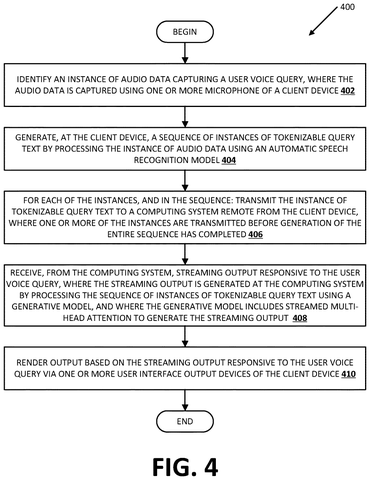Google Patent Details AI That Responds Before You Finish Speaking patent drawing, sheet 4
