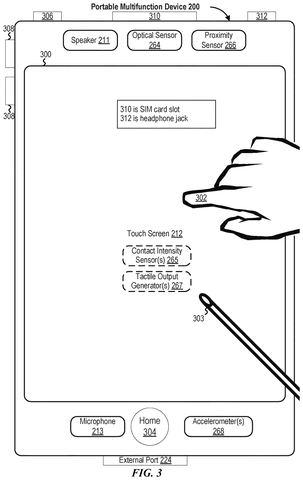 Apple Patent Reveals Screen Zoom That Adjusts Automatically Based on Your Distance patent drawing, sheet 4