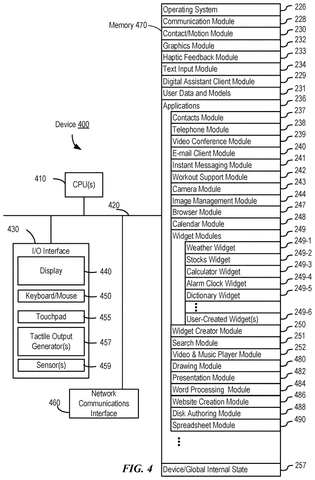 Apple Patent Reveals Screen Zoom That Adjusts Automatically Based on Your Distance patent drawing, sheet 5