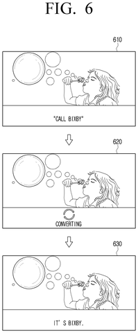 Samsung Patents Switching Between AI Assistants Mid-Conversation With a Single Word patent drawing, sheet 6