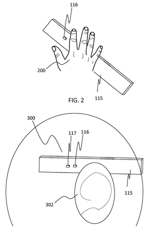 Apple Patents a Way for Earbuds to Detect When You Put Them On patent drawing, sheet 2