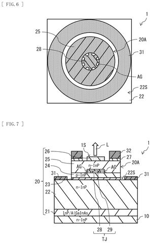 Sony Patent Introduces Deliberate Air Gap to Reshape Surface-Emitting Laser Design patent drawing, sheet 5